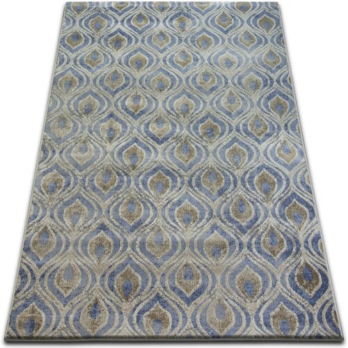 RugsX Preproge Preproga DROP JASMINE 030 modra/Dim 133x190 cm Modra Cene