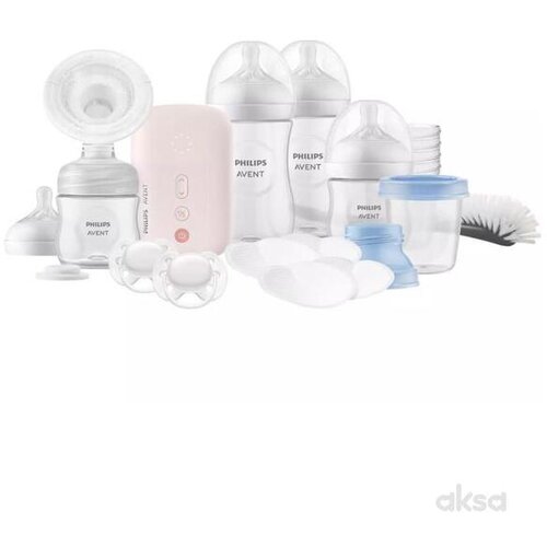 Avent gift set za dojenje sa električnom pumpicom 1791 Slike