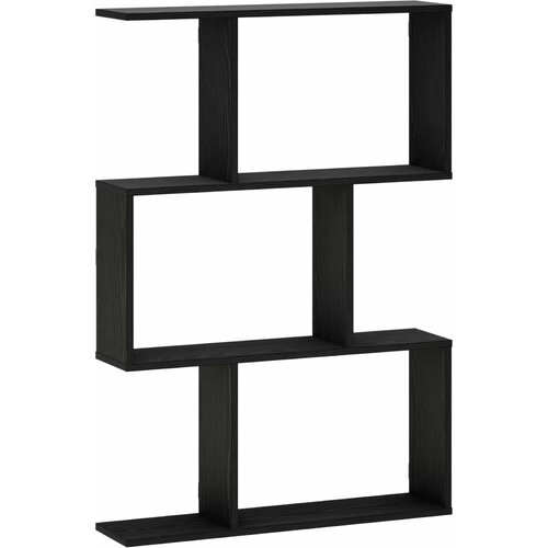  Zidna polica Crni hrast 72 x 17 x 105 cm prerađeno drvo Cijene
