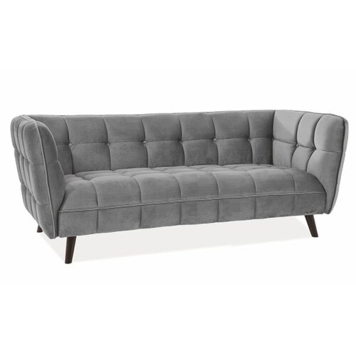  Trosjed CASTELLO 3 - baršun - siva Cene