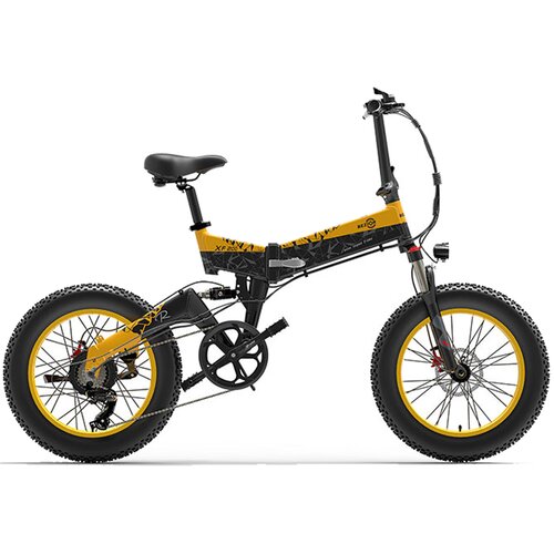 Bezior XF200 električno gorsko zložljivo kolo 48V 15Ah Shimano 7 prestav - rumeno, (21960369) Cene