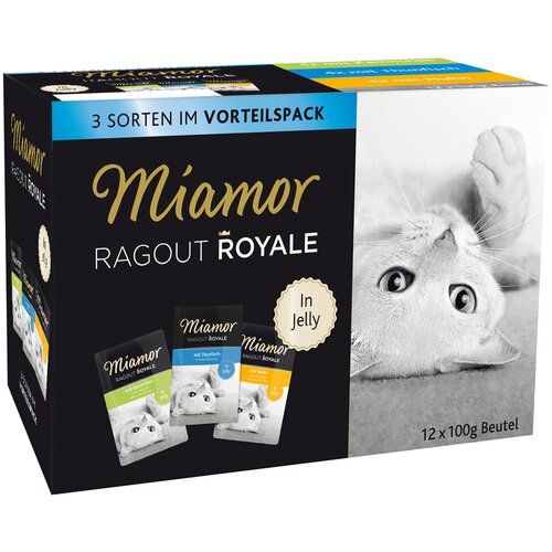 Miamor Ragout Royale probno pakiranje 12 x 100 g - Kunić, piletina &amp;amp; tunjevina Slike