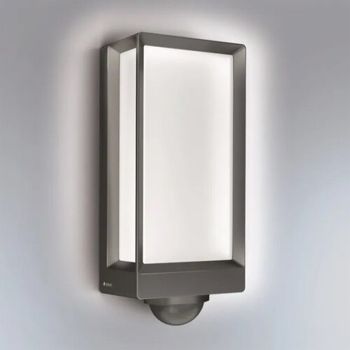 Steinel LED zunanja stenska svetilka L 42 SC ANT (12,6 W, 10,5 x 13,1 x 30,6 cm, Antracit, IP54) Slike