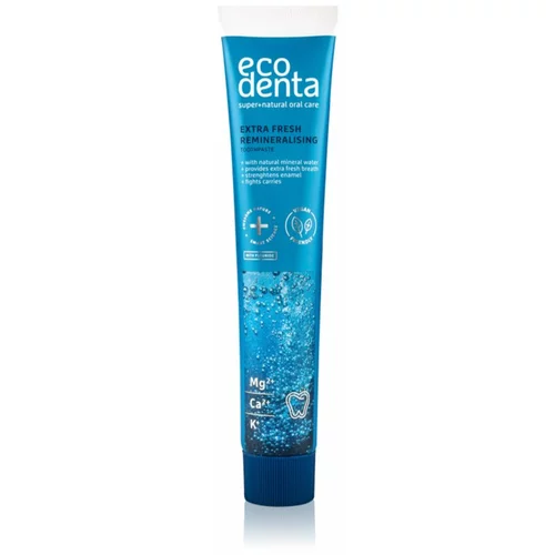 Ecodenta Toothpaste Extra Fresh Remineralising zobna pasta 75 ml