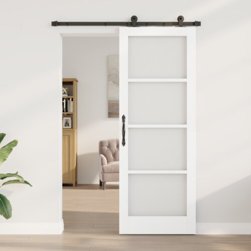 vidaXL klizna vrata sa kompletnim setom 'ORKDAL'bijela 78x211 cm Cene