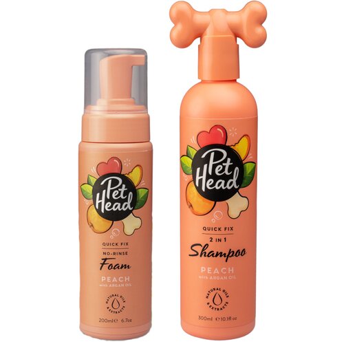 Pet Head Quick Fix 2in1 - Set od dva dijela (pjena, šampon) Cene