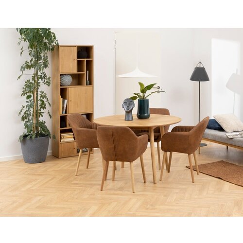 Actona Biblioteka u dekoru hrasta u prirodnoj boji 61x180 cm Rangoon &amp;ndash; Slike
