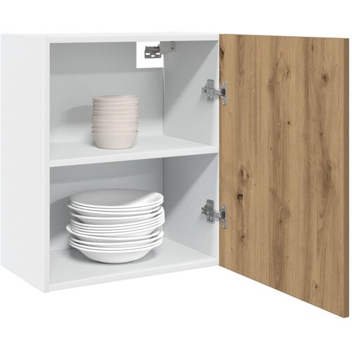 vidaXL Viseča omarica artisan hrast 50x31x60 cm inženirski les Cene