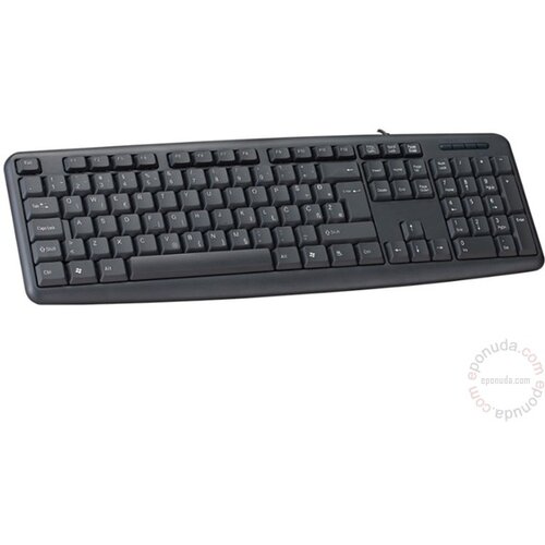 Njoy PS/2 YU PHKB-P615YU-AC01A, Black tastatura Slike