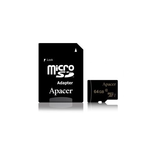 Apacer microSD 64GB Class 10R/W:85/10MB/s + Adapter Cijene