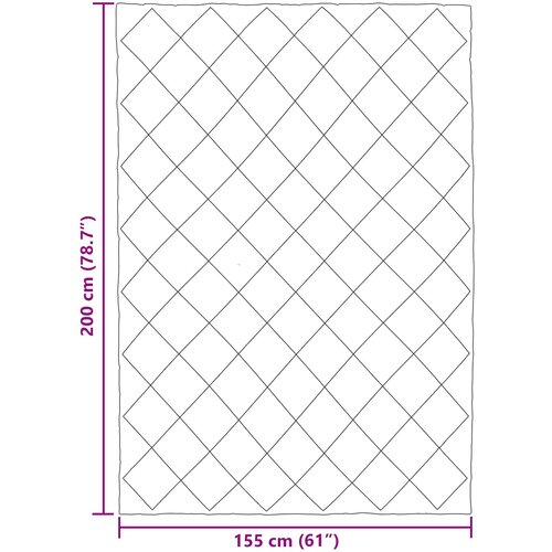  Ljetni pokrivač Crna 200 x 155 cm Mikrovlakna Slike