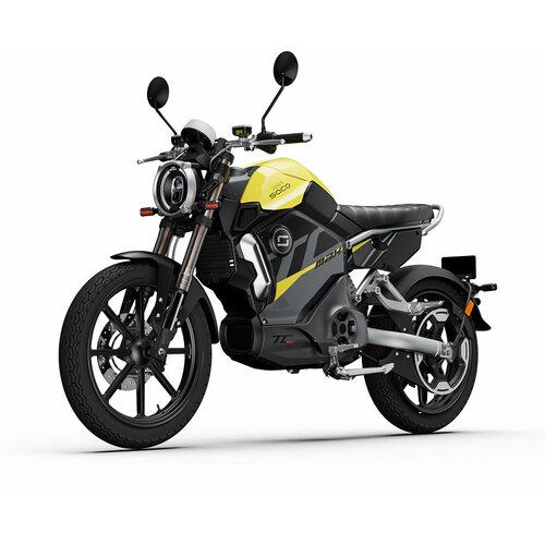 Super Soco tc max electric motorcycle golden yellow Slike