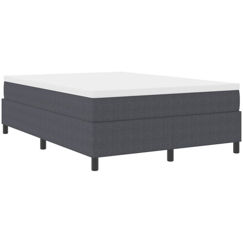  Krevetna platforma Tamno siva 140 x 200 cm Kordura tekstil Slike