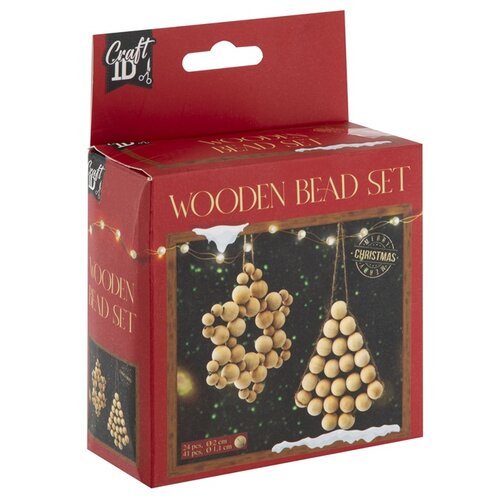 XMAS set drvenih perli Slike