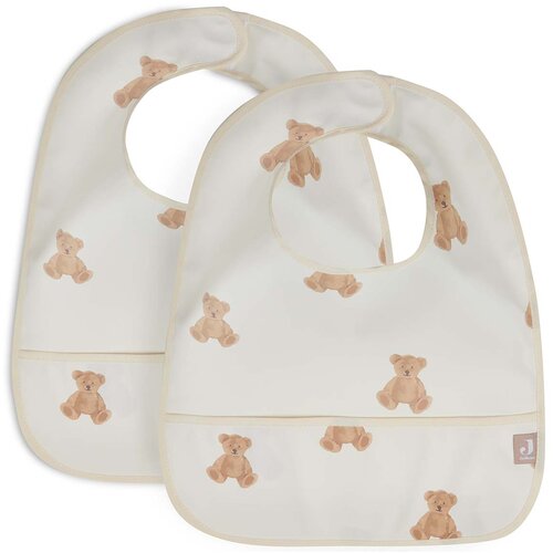Jollein 2 dijelni set podbradnjaka teddy bear Slike