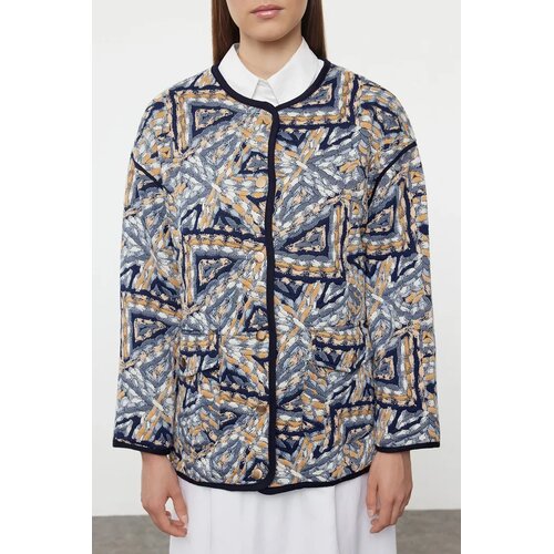 Trendyol Modest Ženska jakna Tctaw25Ck00001, Tamnoplava Slike