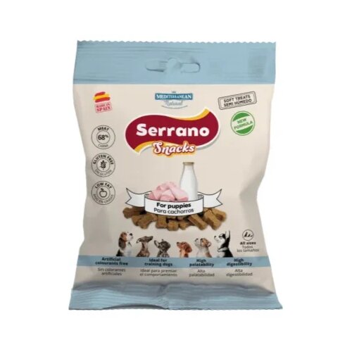 Mediterranean Natural Serrano Puppy 100g Cene