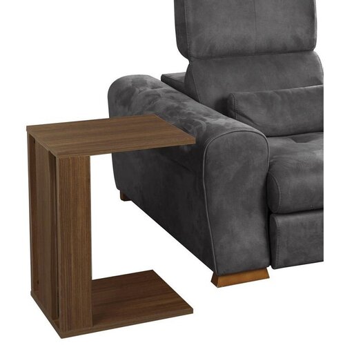 Hanah home single - walnut walnut side table Cene