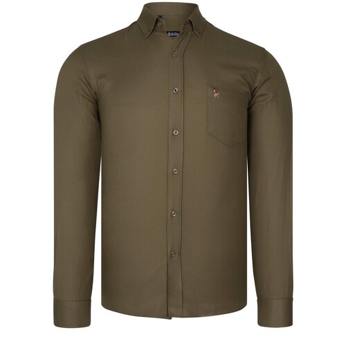 Dewberry G785 MENS SHIRT-GREEN Cene