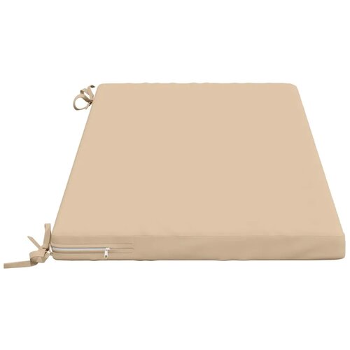  Jastučić za klupu SOEST 100% poliester Krem 120 x 50 x 5 cm - Krem 120 x 50 x 5 cm Melange Slike