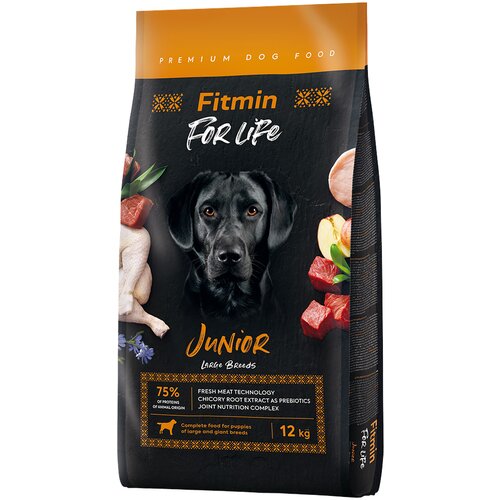 Fitmin Dog For Life Junior LB - Varčno pakiranje: 2 x 12 kg Cene