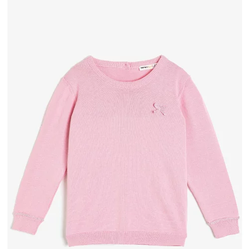 Koton Girls Embroidered Sweater