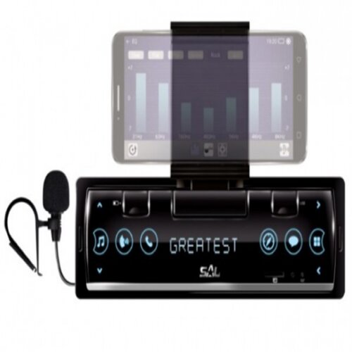 Sal auto radio smart VB8000 fm, usb, sd, bluetooth, mikrofon in, 4x45W Slike