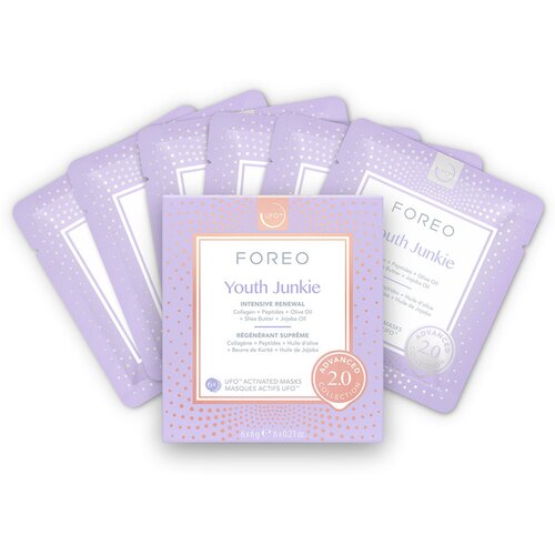 Foreo maska za lice ufo masks youth junkie 2.0 x 6 Slike