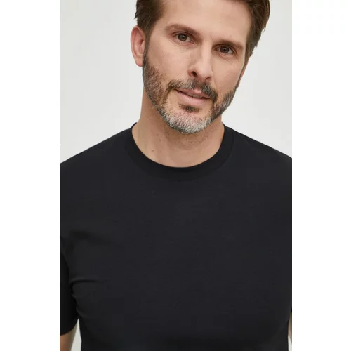 United Colors Of Benetton Kratka majica moški, črna barva