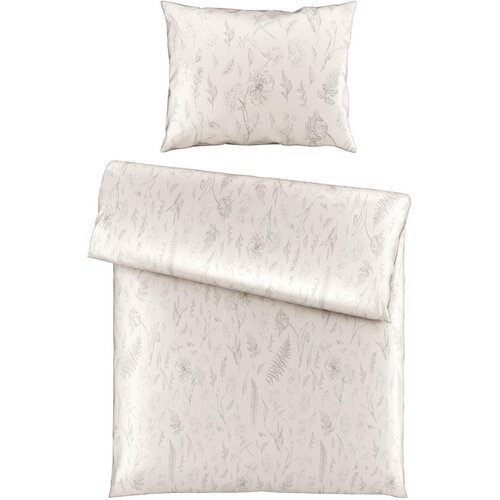 Esposa posteljnina 140/200 cm saten bela Slike