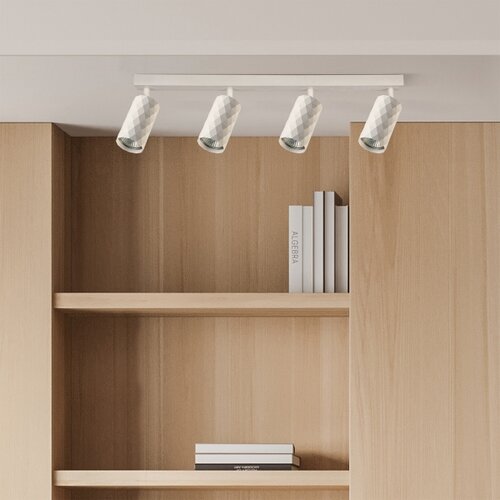  Brilagi - LED RGBW prigu&amp;scaron;iva spot svetiljka SELE DIAMANT 4xGU10/6W/230V bela Slike