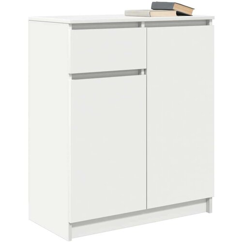 VidaXL Komoda s ladicama bijela 71x35x84 cm konstruirano drvo Slike