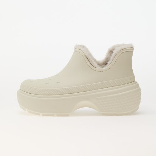 Crocs Gležnjače Stomp Lined Shorty Boot za žene, boja: bež, s platformom, s toplom podstavom, 210673.0JI Slike