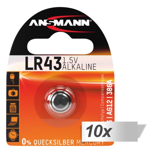 Ansmann 10x1 LR 43 Slike