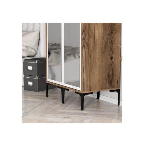 Woody Fashion Hanah kućni ormar Kumsal RR 80x47,5x201cm Orah Slike