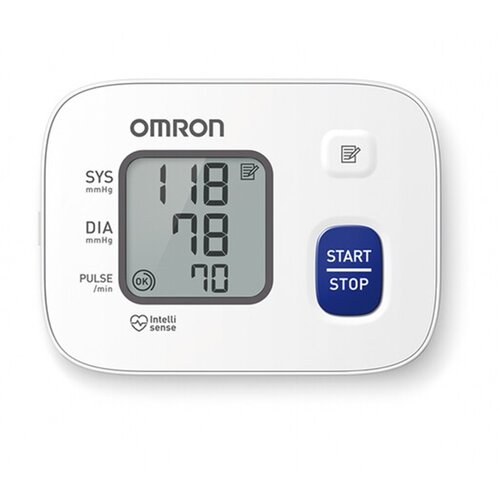 Prizma Aparat za merenje krvnog pritiska na članku ruke Omron RS2 beli Cene