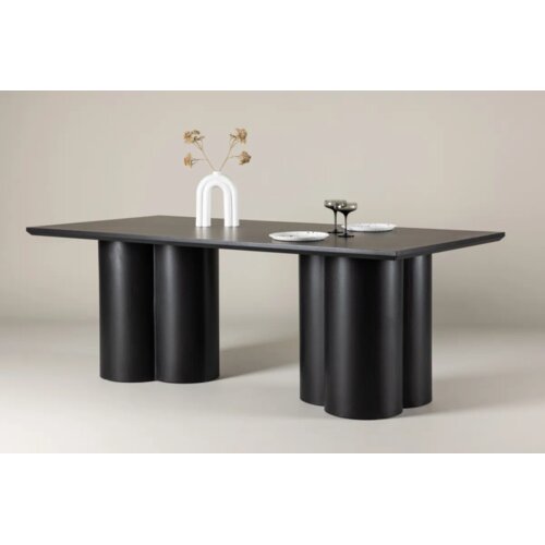 Venture Home Olivia pravokutni blagovaonski stol 210 &times; 100 cm, crni Cijene