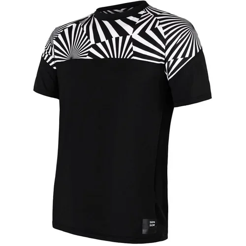 Sensor Men's T-shirt Coolmax Impress Black XL
