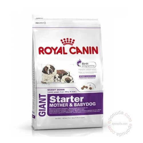 Royal Canin Size Nutrition Giant Starter Slike