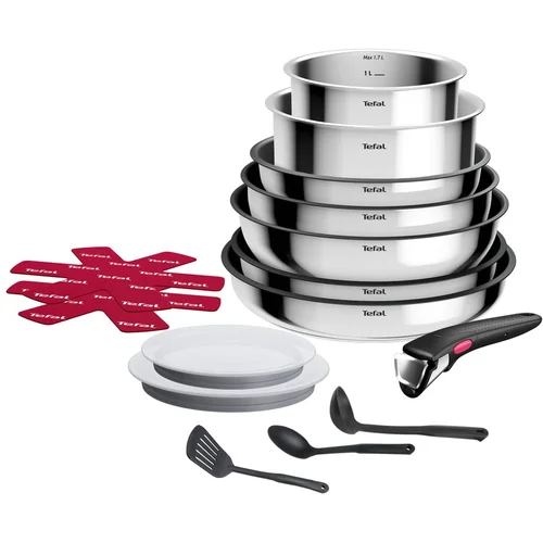 Tefal Aluminijski set lonaca 15 kom INGENIO Cook Eat L881SF04 –