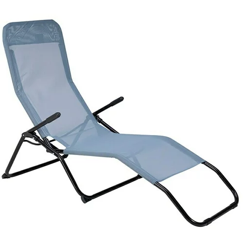  Ležaljka za sunčanje (Š x V: 60 x 95 cm, Naslon od tekstila, Ombre Blue)