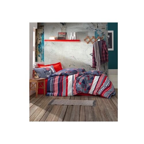 Lessentiel Maison ranforce posteljina (160 x 220) the riders red Slike