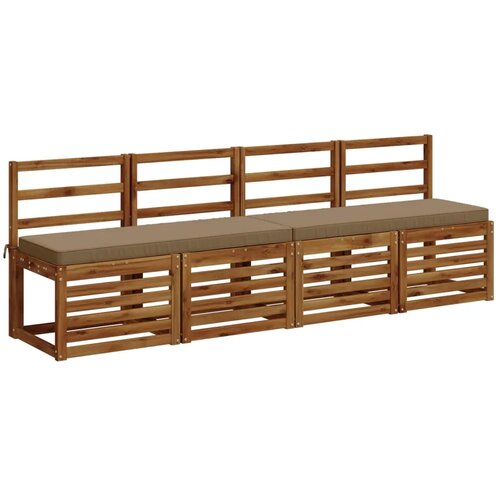 Jastučić za klupu - 1 dio VUGHT 100% poliester Sivosmeđa - Taupe (poliester) 110 x 40 cm 1 Cijene
