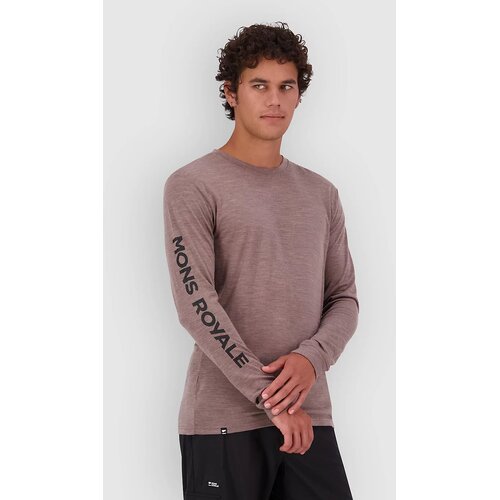 Mons Royale Zephyr Merino Tencel Funkcijska majica chestnut Slike