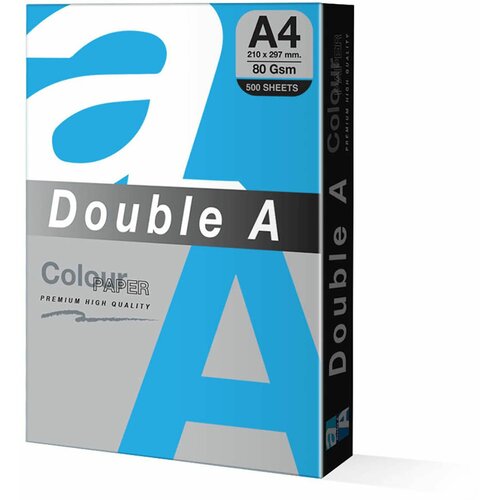 Double A fotokopir papir da A4 deep blue bright-plavi 500l Cene