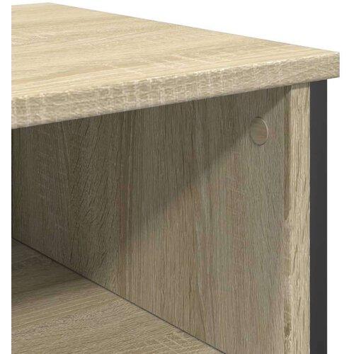  Konzolni stol boja hrasta 100 x 35 x 74 5 cm konstruirano drvo Slike