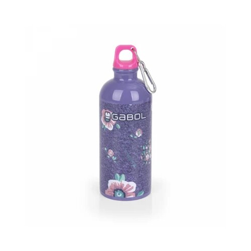 Gabol Aluminijumska boca za vodu sa zakačkom 7x21 cm 600ml Lily Cene