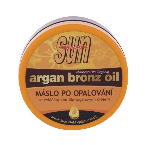 Vivaco Sun Argan Bronz Oil After Sun Butter maslo po sončenju z arganovim oljem 200 ml Slike