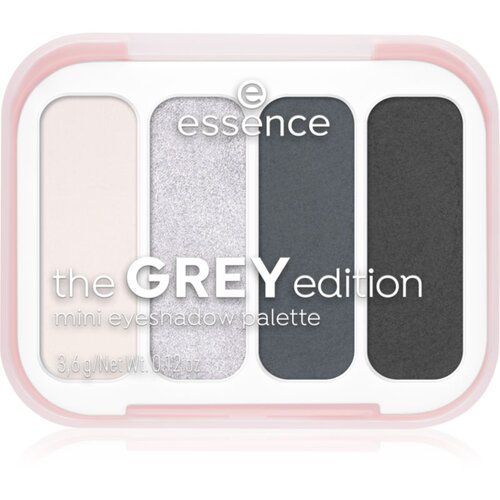 Essence The Grey Edition paleta sjenila za oči mini 3.6 g Slike
