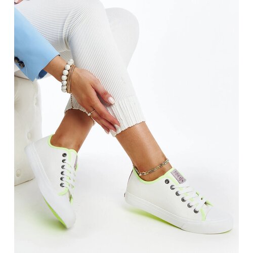 Cross Jeans White women's sneakers with color Cijene